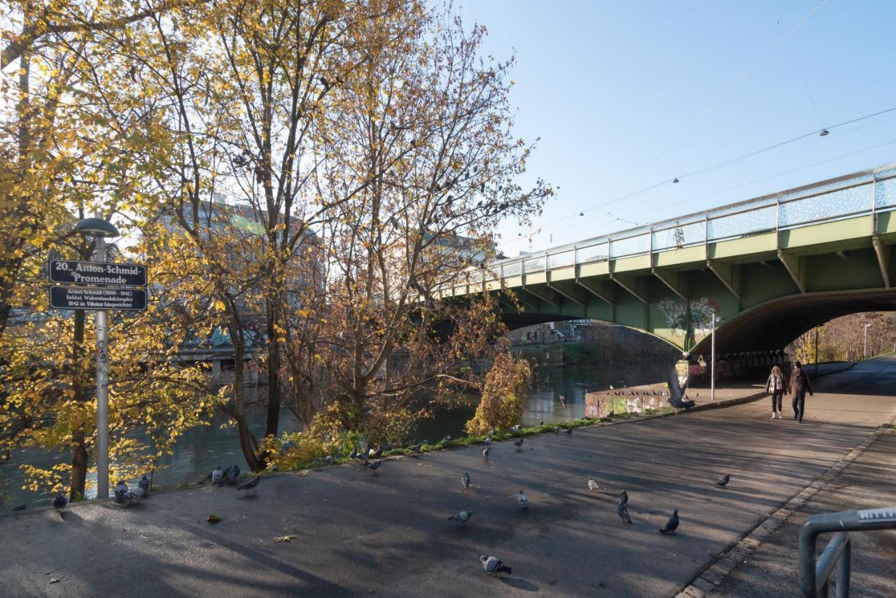 An Der Donau, 10 Minuten Ins Zentrum, Klimaanlage Вена Экстерьер фото